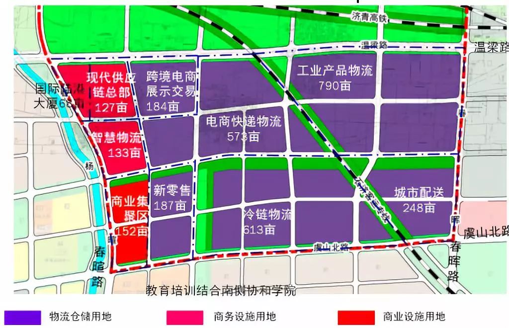 崔寨,临空济区,郭店,高官寨镇,唐王镇要建济南国际内陆港