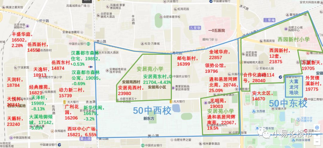 2019年第一季度合肥蜀山区和高新区房价分析和近期购房建议_小易论楼市_问房